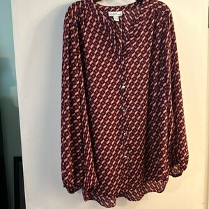 Jaclyn Smith work blouse